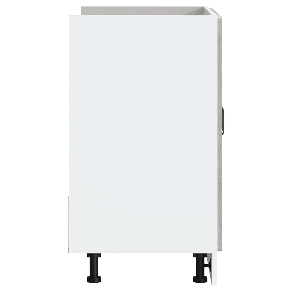 Mobile Base Lavello Lucca Grigio Sonoma in Legno Multistrato 853693