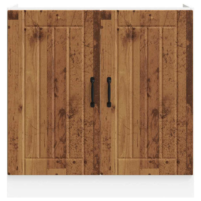 Mobile Base Lavello Lucca Legno Antico in Legno Multistrato 853695