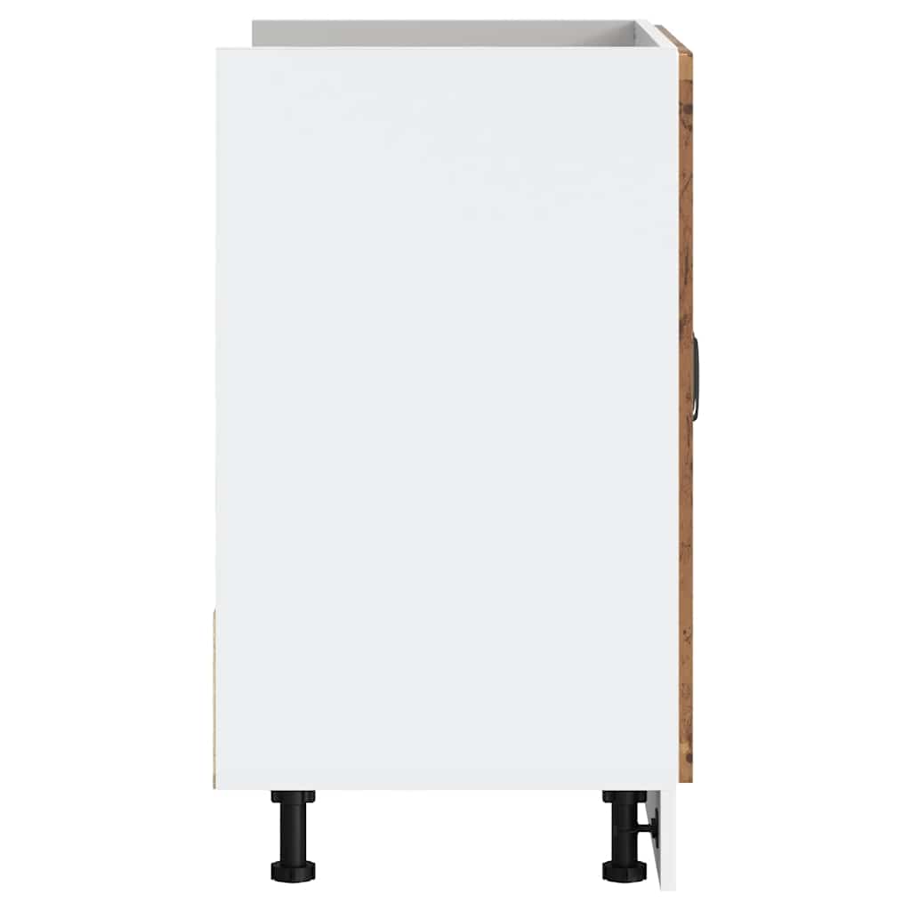 Mobile Base Lavello Lucca Legno Antico in Legno Multistrato 853695