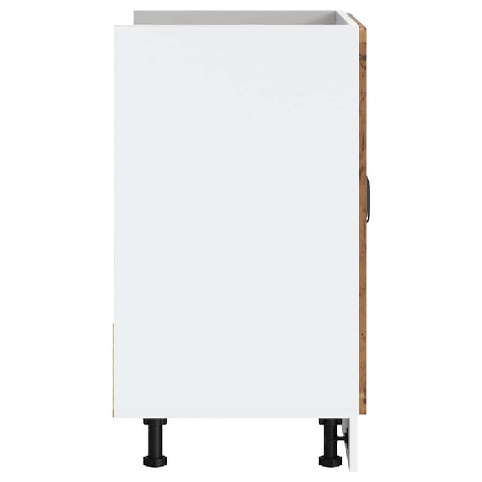 Mobile Base Lavello Lucca Legno Antico in Legno Multistrato 853695