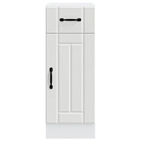 Base da Cucina Lucca Bianco in Legno Multistrato 853697