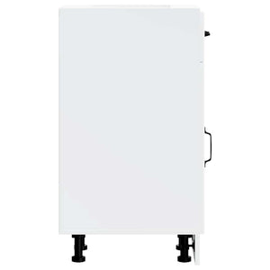 Base da Cucina-Mobile Base da Cucina Lucca Bianco in Legno Multistrato 432404