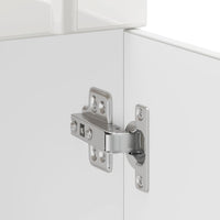 Base da Cucina Lucca Bianco Lucido in Legno Multistrato 853699