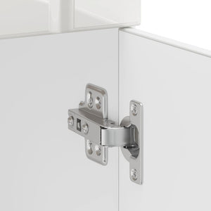 Base da Cucina Lucca Bianco Lucido in Legno Multistrato 853699