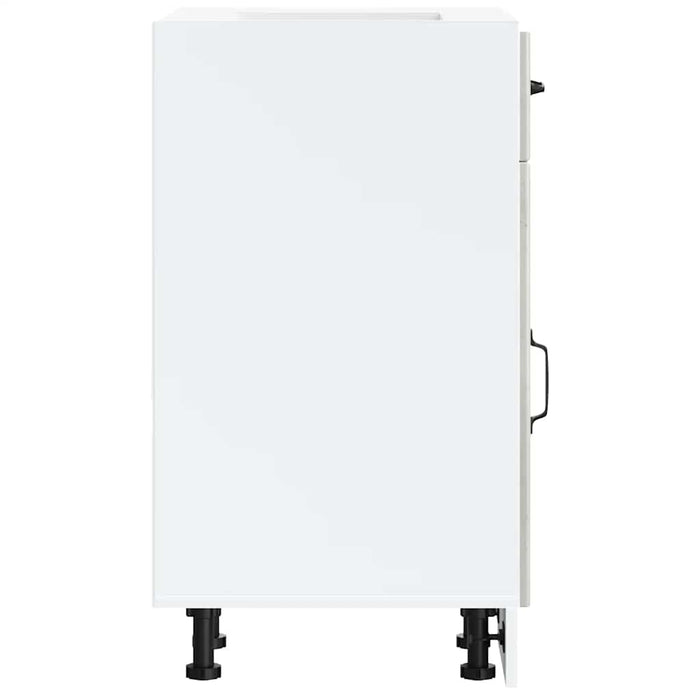 Base da Cucina-Mobile Base da Cucina Lucca Grigio Cemento in Legno Multistrato 714472