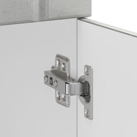 Base da Cucina Lucca Grigio Cemento in Legno Multistrato 853701