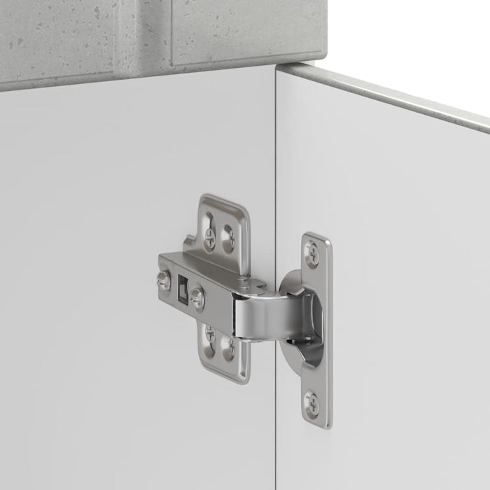 Base da Cucina Lucca Grigio Cemento in Legno Multistrato 853701