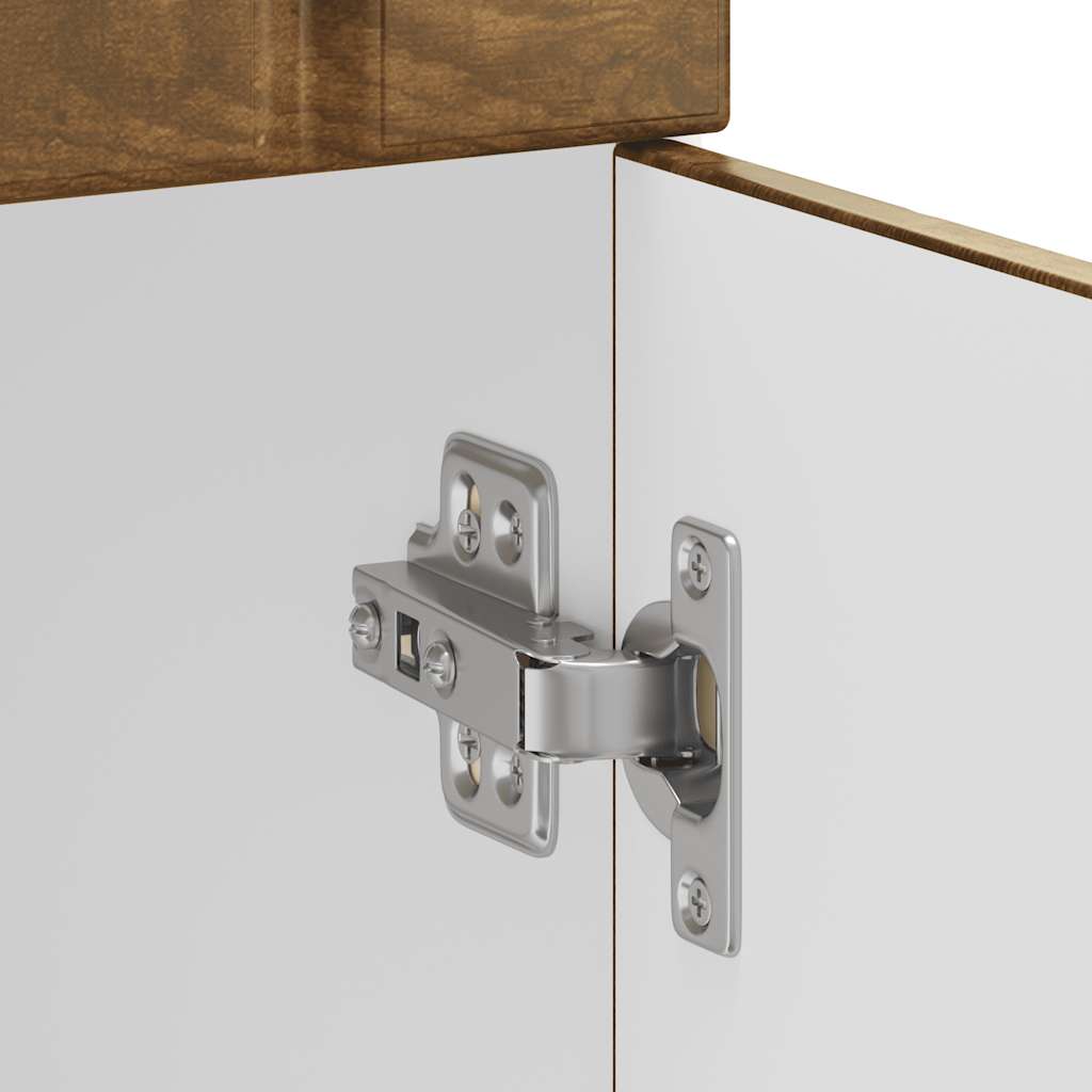 Base da Cucina Lucca Rovere Fumo in Legno Multistrato 853702