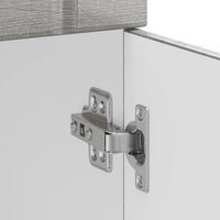 Base da Cucina-Mobile Base da Cucina Lucca Grigio Sonoma in Legno Multistrato 552691