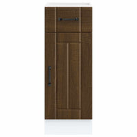 Base da Cucina Lucca Rovere Marrone in Legno Multistrato 853704