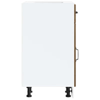 Base da Cucina Lucca Rovere Marrone in Legno Multistrato 853704