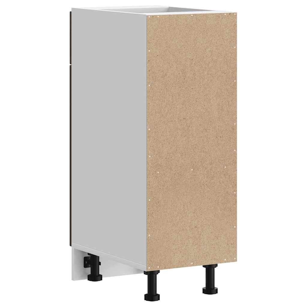 Base da Cucina Lucca Rovere Marrone in Legno Multistrato 853704