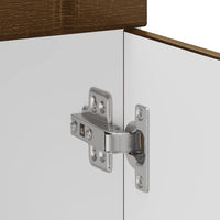 Base da Cucina Lucca Rovere Marrone in Legno Multistrato 853704