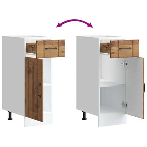 Base da Cucina-Mobile Base da Cucina Lucca Legno Antico in Legno Multistrato 532515