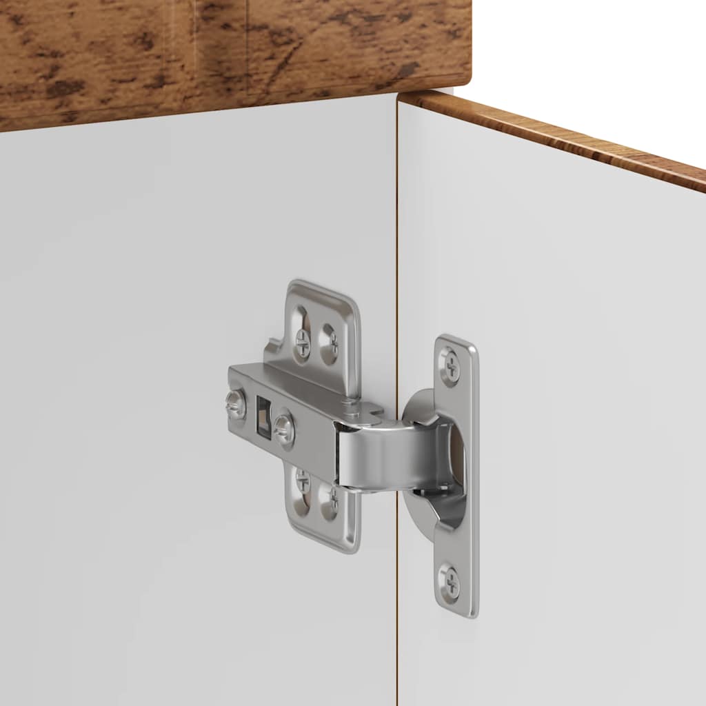 vidaXL Base da Cucina Lucca Legno Antico in Legno Multistrato