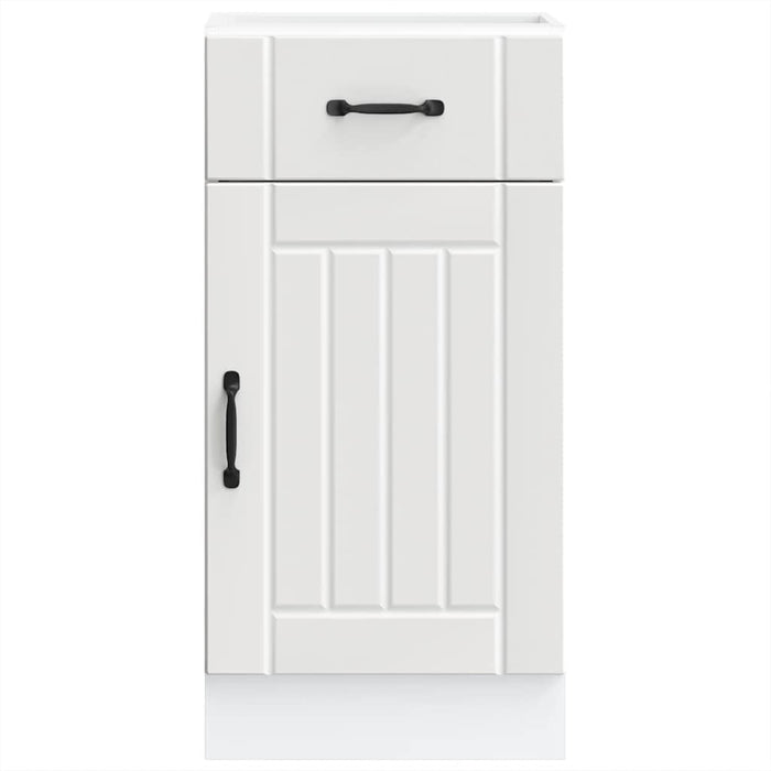 Base da Cucina Lucca Bianco in Legno Multistrato 853707