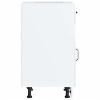 Base da Cucina-Mobile Base da Cucina Lucca Bianco Lucido in Legno Multistrato 534757