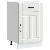 Base da Cucina Lucca Bianco in Legno Multistrato 853717