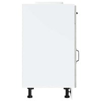 Base da Cucina Lucca Grigio Cemento in Legno Multistrato 853721