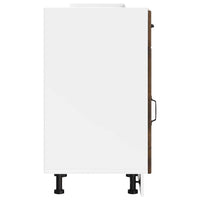 Base da Cucina Lucca Rovere Fumo in Legno Multistrato 853722