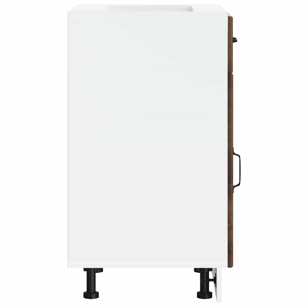 Base da Cucina-Mobile Base da Cucina Lucca Rovere Fumo in Legno Multistrato 205937