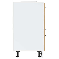 vidaXL Base da Cucina Lucca Rovere Artigianale in Legno Multistrato