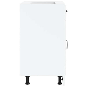 Base da Cucina Lucca Bianco in Legno Multistrato 853727