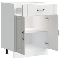 Base da Cucina Lucca Bianco in Legno Multistrato 853727