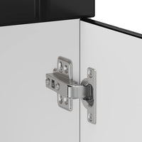 Base da Cucina-Mobile Base da Cucina Lucca Nero in Legno Multistrato 674652