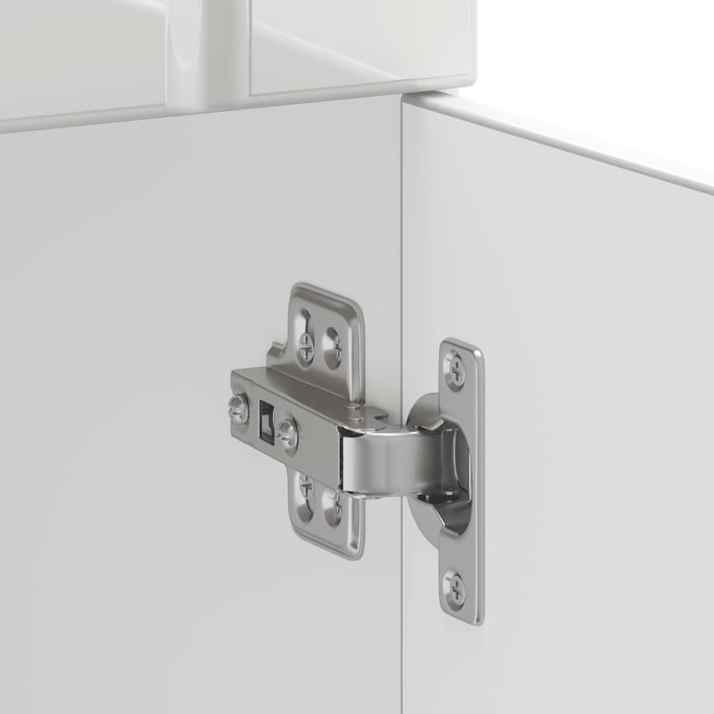 Base da Cucina Lucca Bianco Lucido in Legno Multistrato 853729