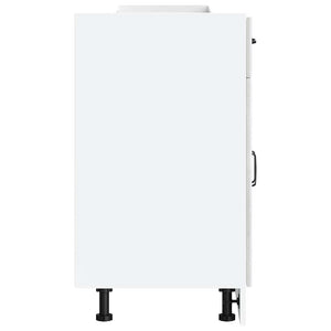 Base da Cucina Lucca Grigio Cemento in Legno Multistrato 853731