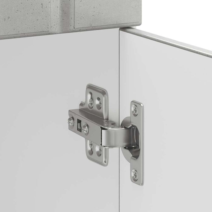 Base da Cucina Lucca Grigio Cemento in Legno Multistrato 853731