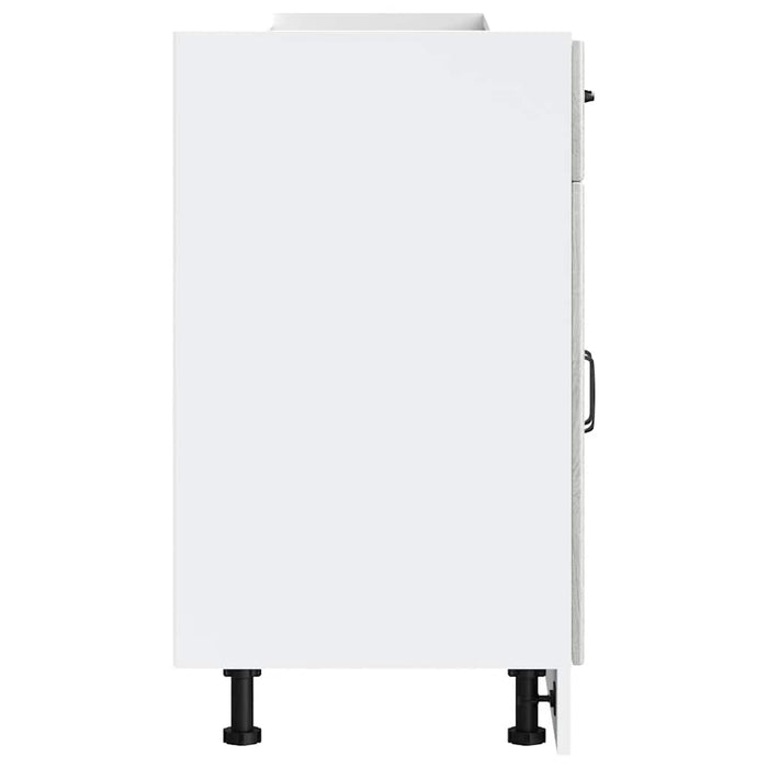 Base da Cucina Lucca Grigio Sonoma in Legno Multistrato 853733