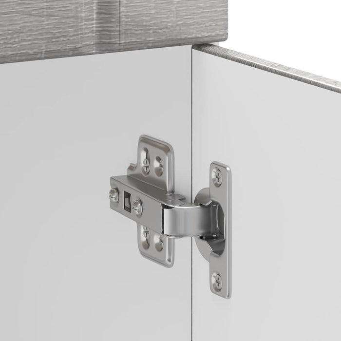 Base da Cucina Lucca Grigio Sonoma in Legno Multistrato 853733