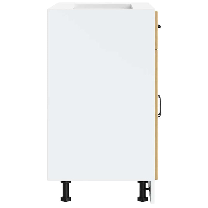 Base da Cucina Lucca Rovere Artigianale in Legno Multistrato