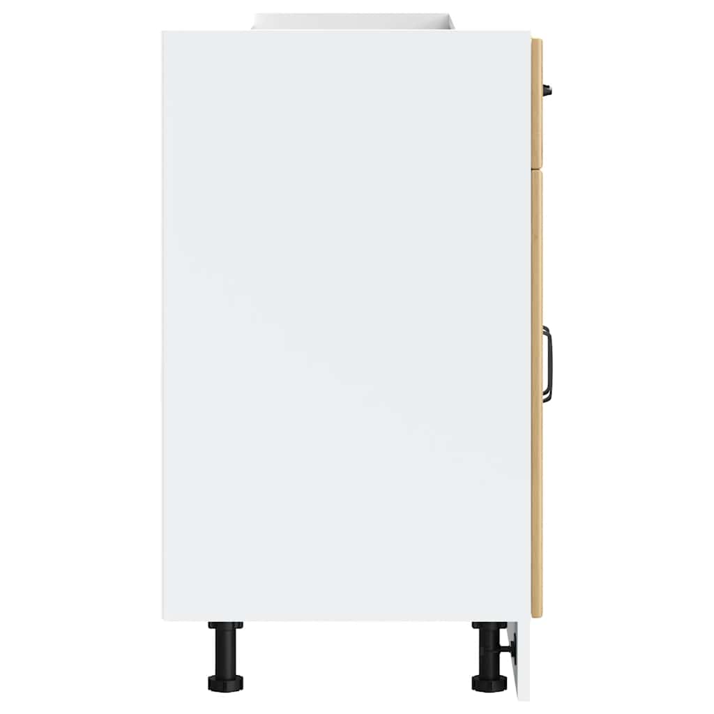 Base da Cucina Lucca Rovere Artigianale in Legno Multistrato 853736