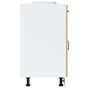 Base da Cucina Lucca Rovere Artigianale in Legno Multistrato 853736