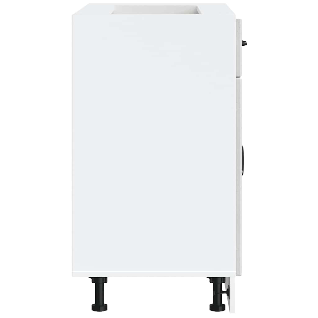 Base da Cucina-Mobile Base da Cucina Lucca Grigio Cemento in Legno Multistrato 456995