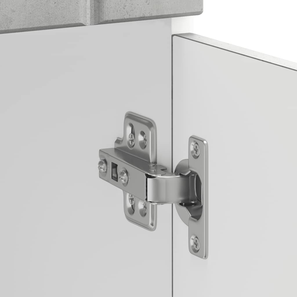 Base da Cucina-Mobile Base da Cucina Lucca Grigio Cemento in Legno Multistrato 456995