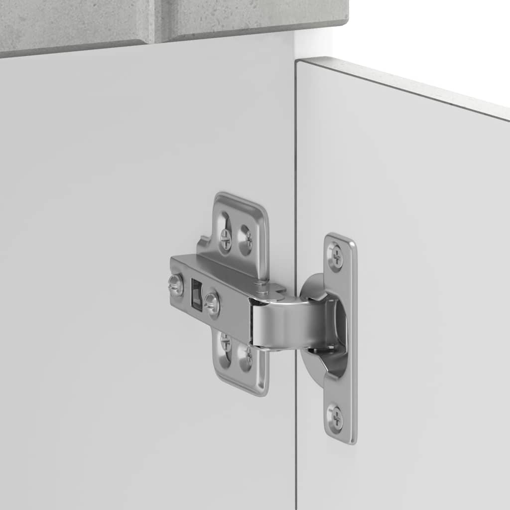 Base da Cucina Lucca Grigio Cemento in Legno Multistrato 853741