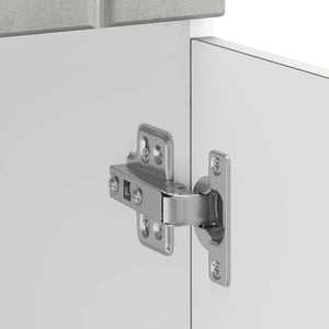 Base da Cucina Lucca Grigio Cemento in Legno Multistrato 853741