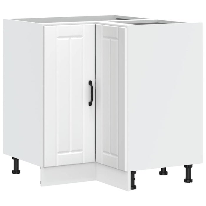 Mobile Base ad Angolo Cucina Lucca Bianco in Legno Multistrato 853747