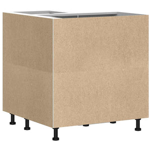 vidaXL Mobile Base ad Angolo Cucina Lucca Rovere Sonoma in Truciolato