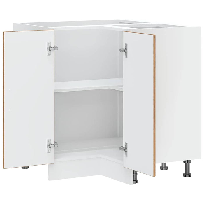 Mobile Base ad Angolo Cucina Lucca Legno Antico in Truciolato 853755