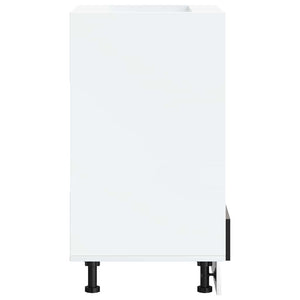 vidaXL Armadio Forno Lucca Nero in Legno Multistrato