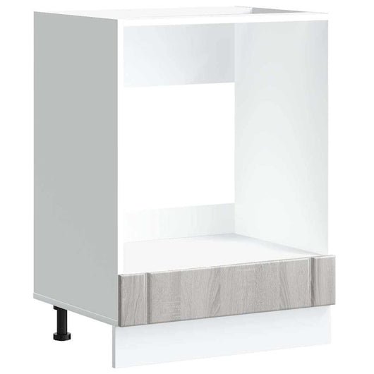 Armadio Forno Lucca Grigio Sonoma in Legno Multistrato 853763