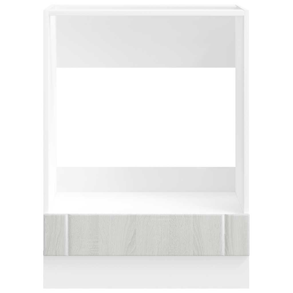 Armadio Forno Lucca Grigio Sonoma in Legno Multistrato 853763