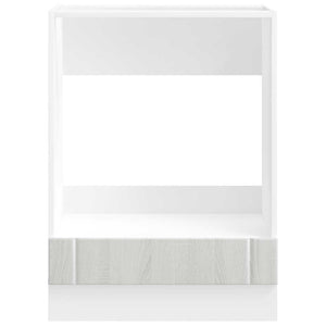 Armadio Forno Lucca Grigio Sonoma in Legno Multistrato 853763