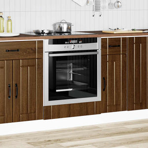 Armadio Forno Lucca Rovere Marrone in Legno Multistrato 853764