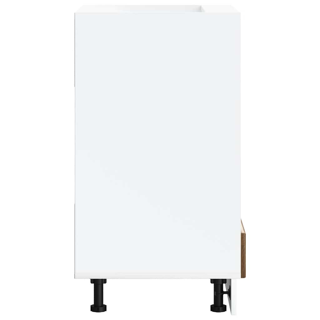 Armadio Forno Lucca Rovere Marrone in Legno Multistrato 853764